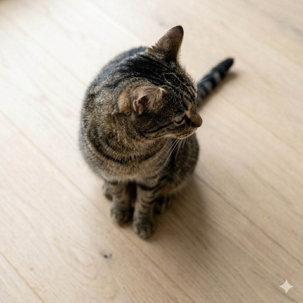 Bad example: photo taken from wrong angle obscuring waist and body shape