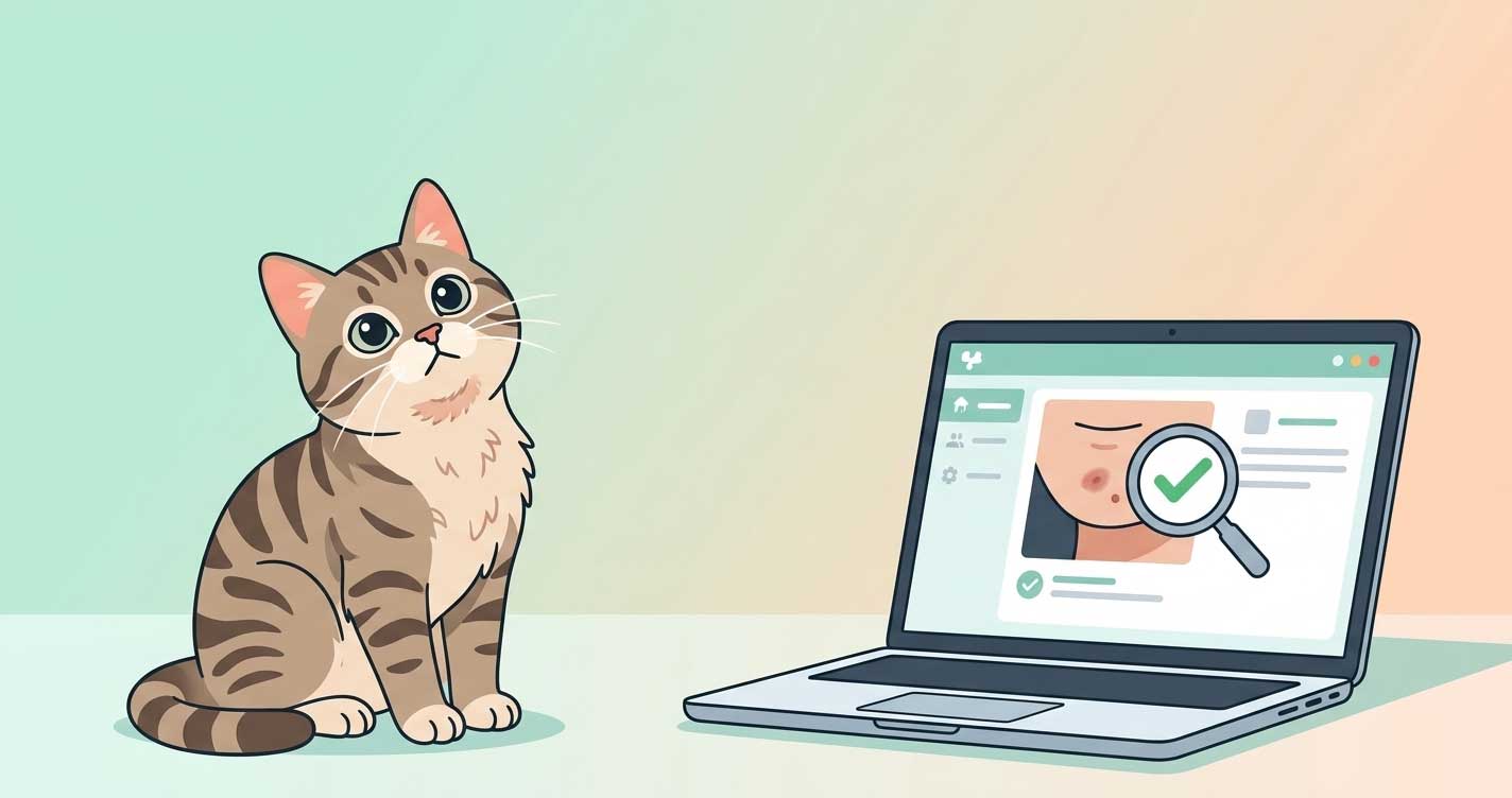 AI Cat Acne Checker - Identify Feline Chin Acne