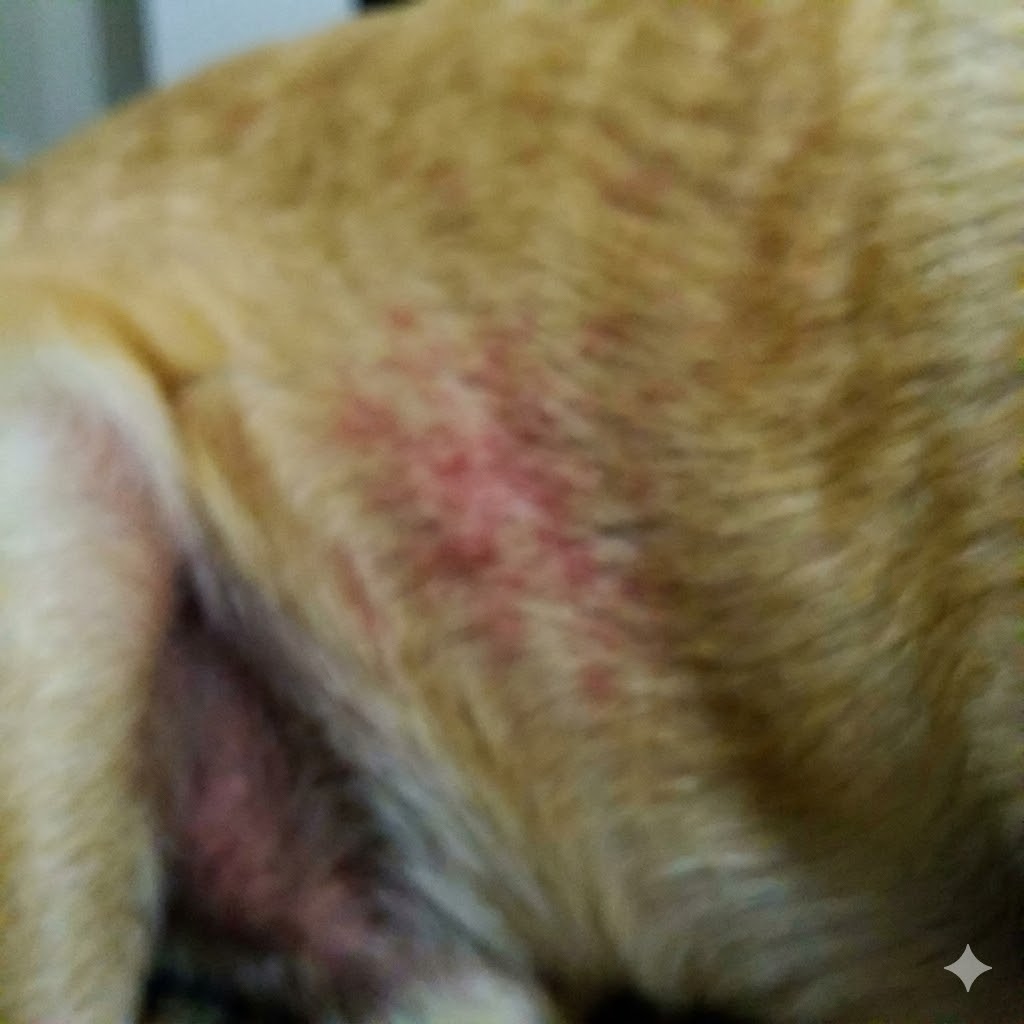 Bad example: skin covered by fur